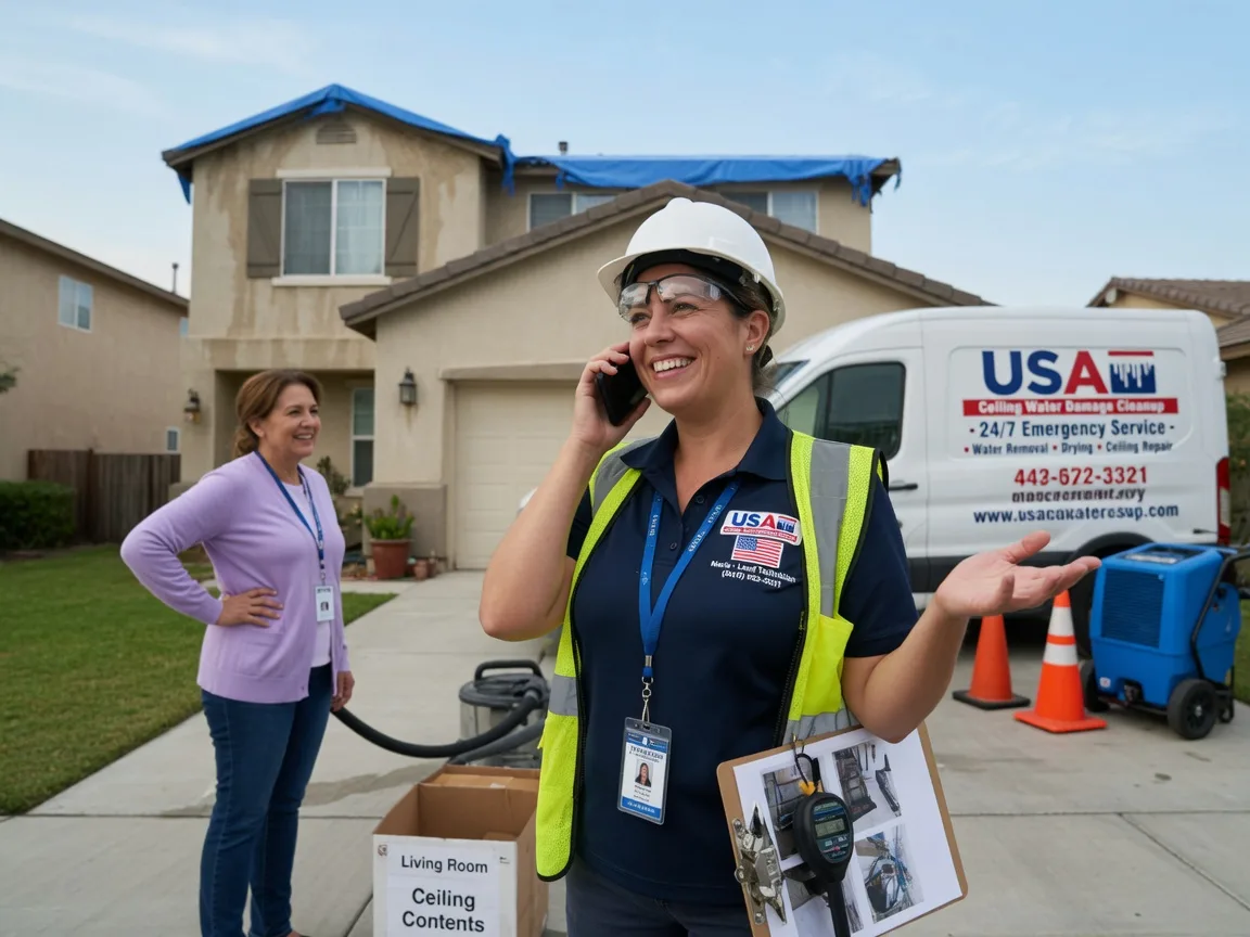 Ceiling Water Damage Restoration Caspian, MI FAQs
